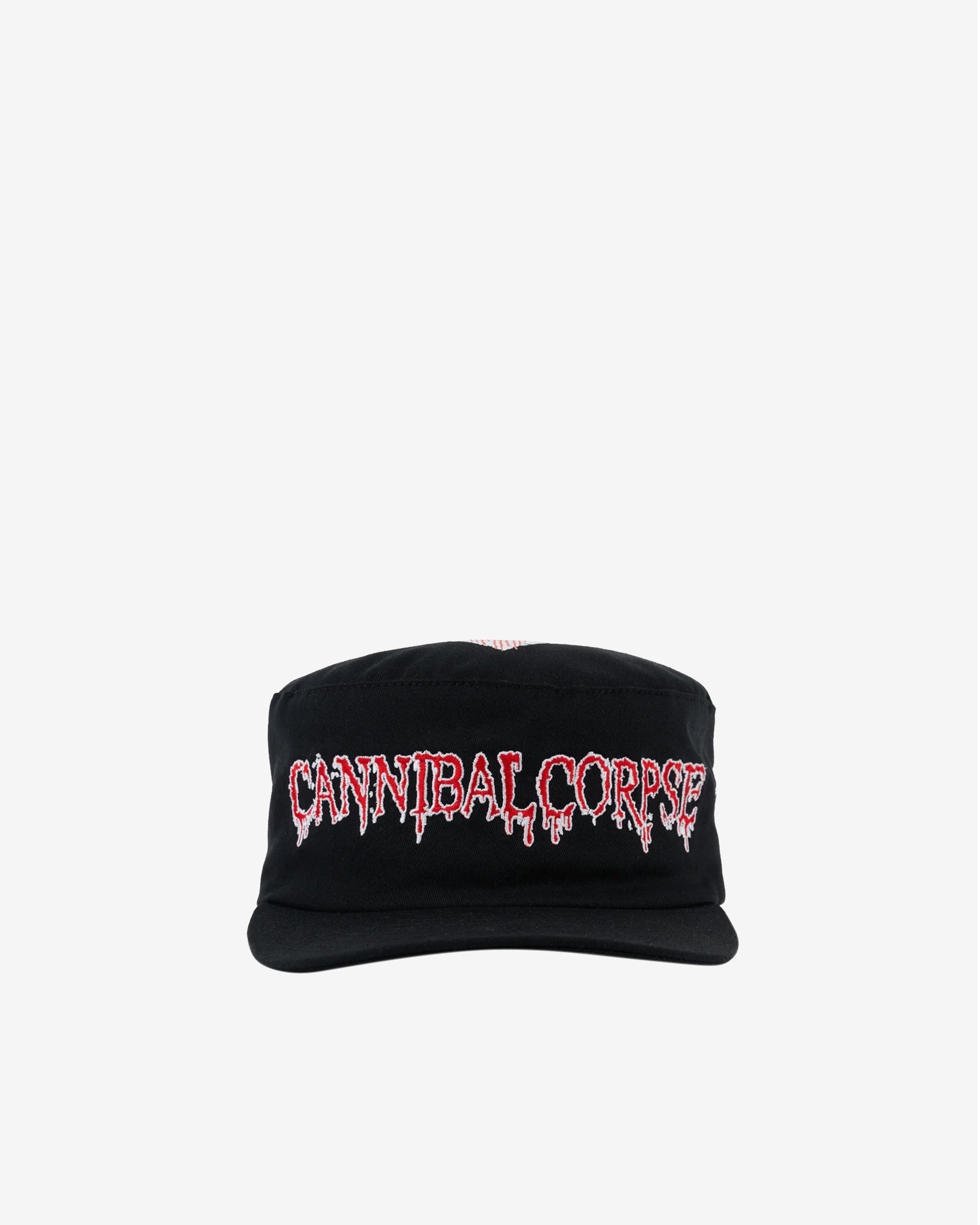 Brain Dead - Cannibal Corpse Men's Pillbox Hat - (Black) view 1, Click to Zoom in