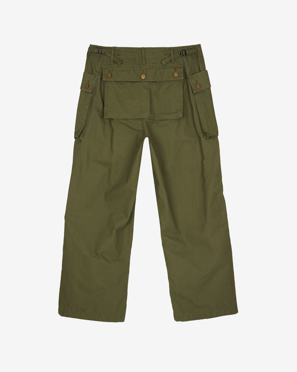 Brain Dead - Men's Canvas Overpant - (Army)
