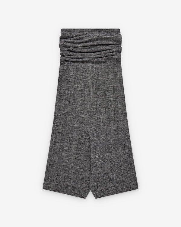 Junya Watanabe - Women's Glen Check High Waist Trousers - (Black/White)