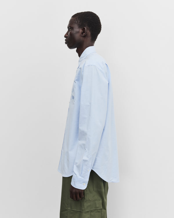 eye Junya Watanabe Man - Men's Stüssy Oxford Shirt - (Sax Blue)