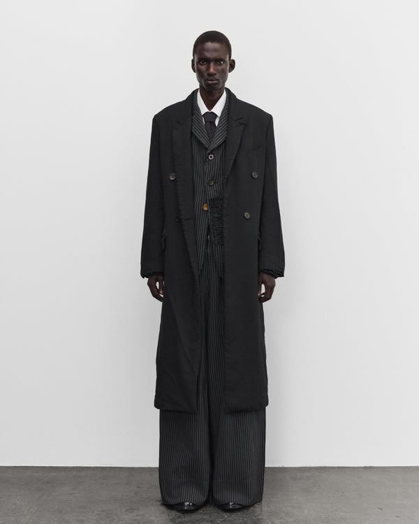 Junya Watanabe Man - Men's Garment Dyed Coat - (Black)