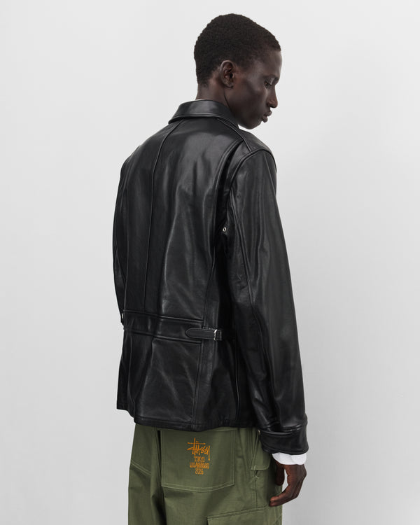 eye Junya Watanabe Man - Men's Stüssy Leather Jacket - (Black)