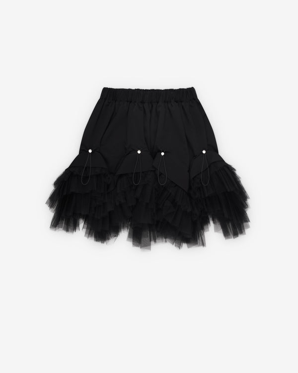 Noir Kei Ninomiya - Women's Technical Tulle Skirt - (Black)