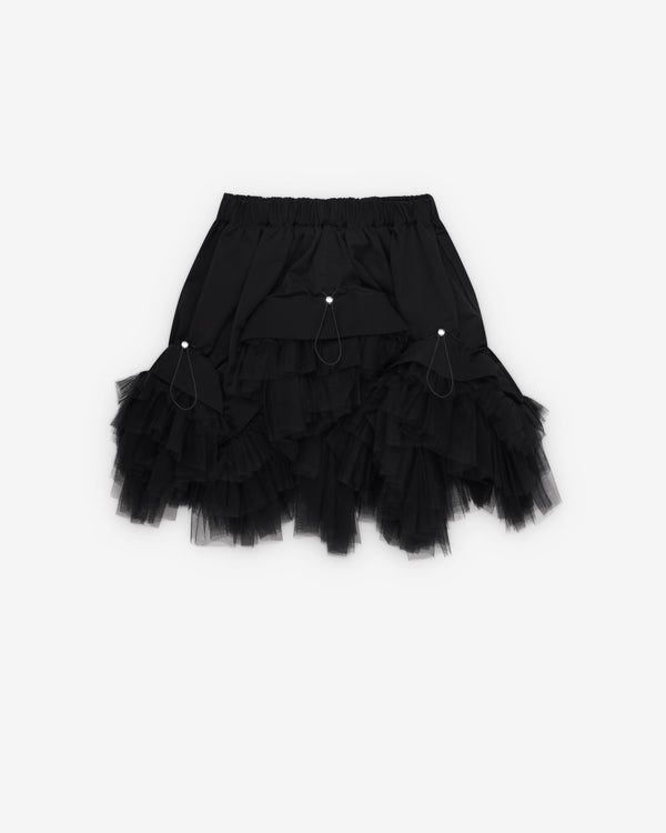 Noir Kei Ninomiya - Women's Technical Tulle Skirt - (Black)