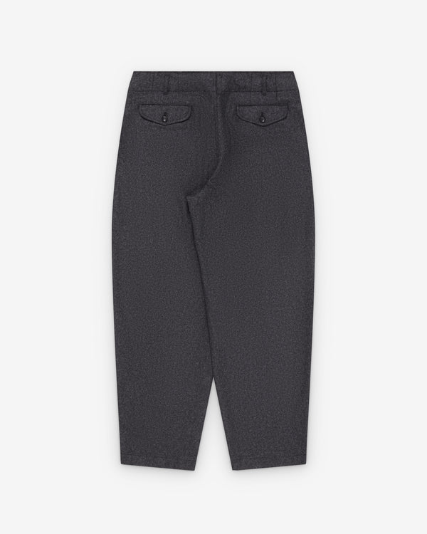 CDG Shirt - Men's Tapered Wool Trousers - (Grey)