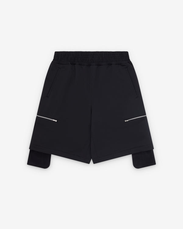 CDG Shirt - Men's Zip Shorts - (Black)