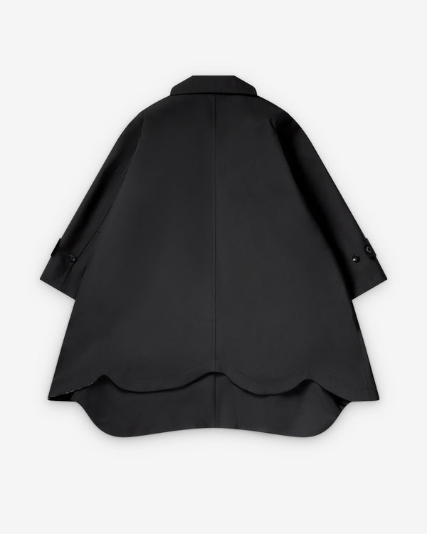 Tao - Women's Double Layer Coat - (Black)