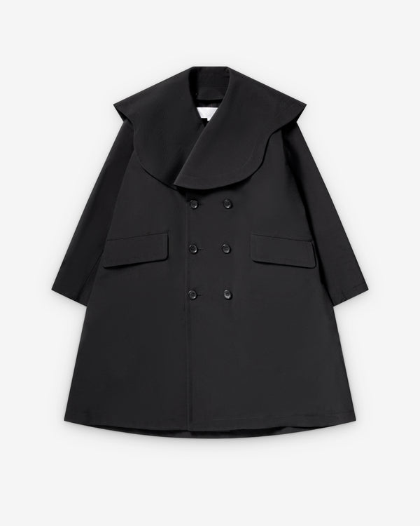 Tao - Women's Double Breasted Coat - (Black)