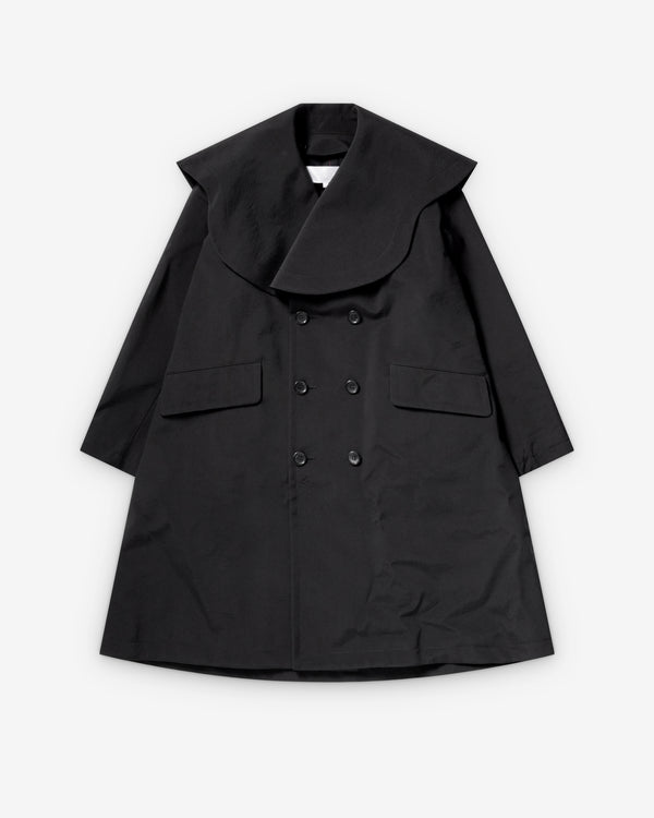 Tao - Women's Double Breasted Coat - (Black)