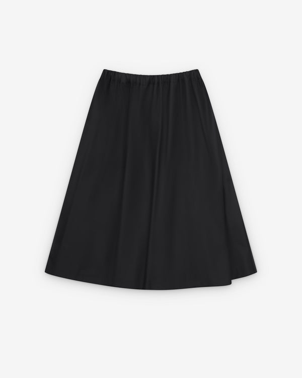 Tao - Women's Layered Pleated Skirt - (Black)