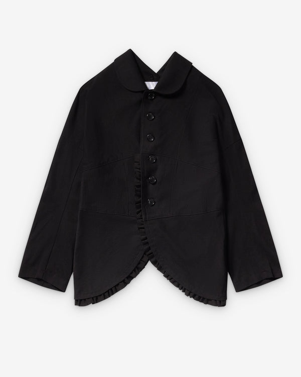 Tao - Women's Peter Pan Collar Jacket - (Black)