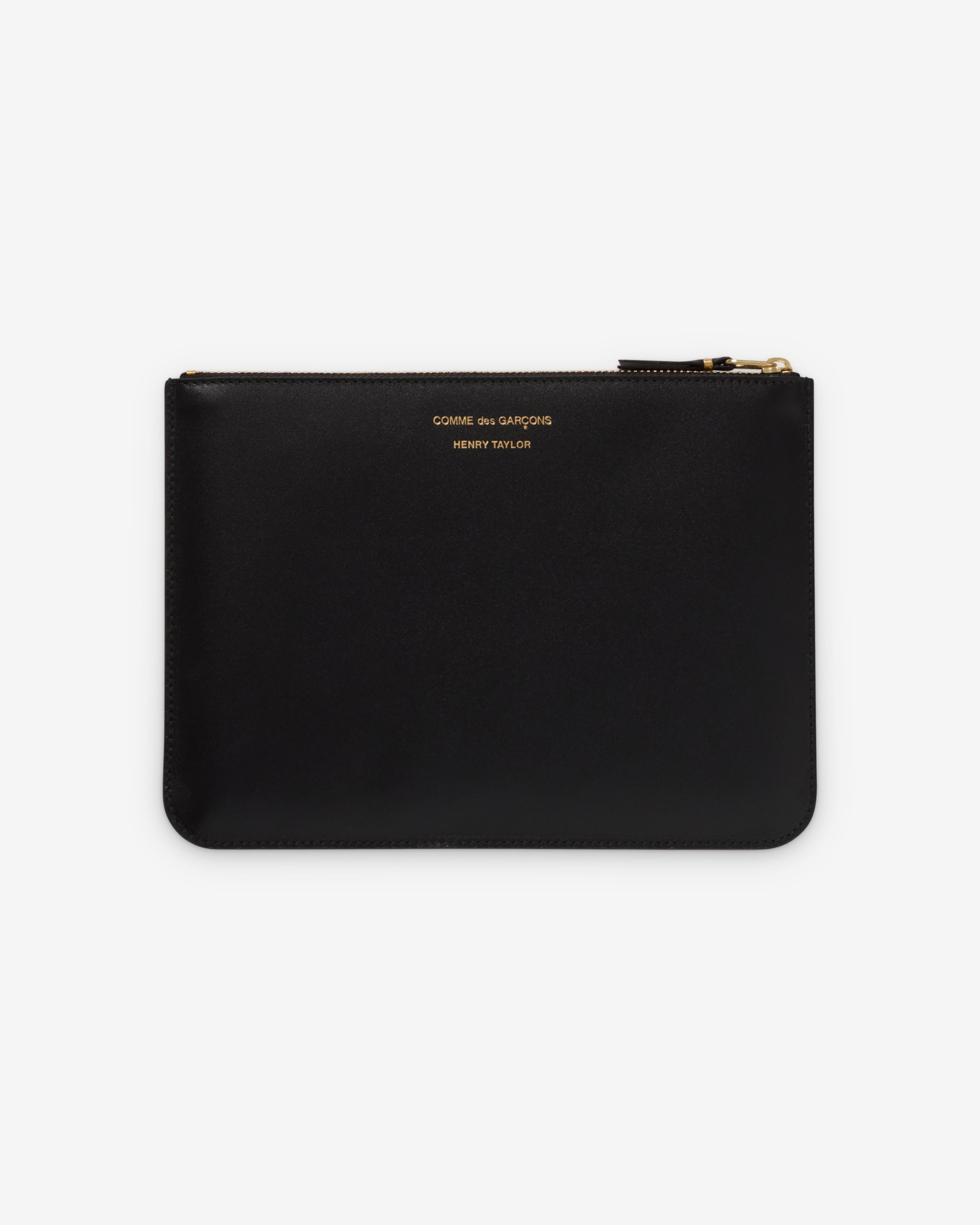 CDG Wallet: Henry Taylor Zip Pouch (Black SA5100HT) | DSMNY E-SHOP