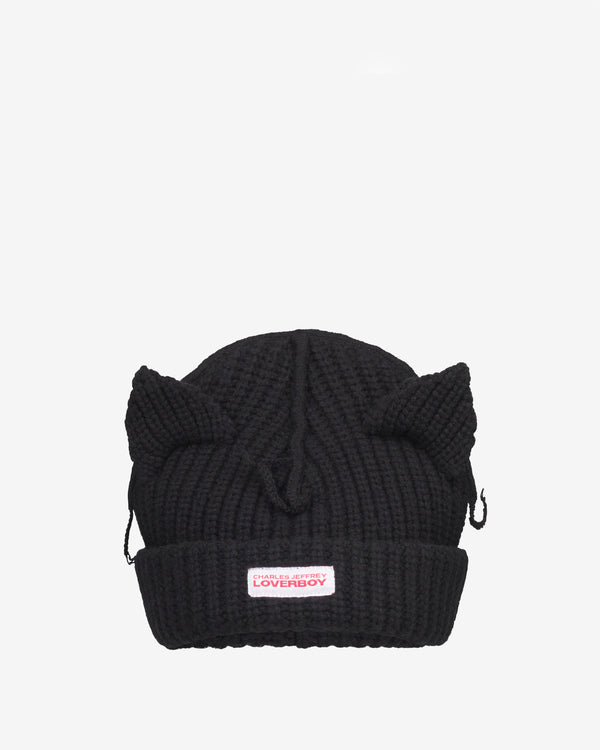 Charles Jeffrey - Chunky Ears Beanie - (Black)