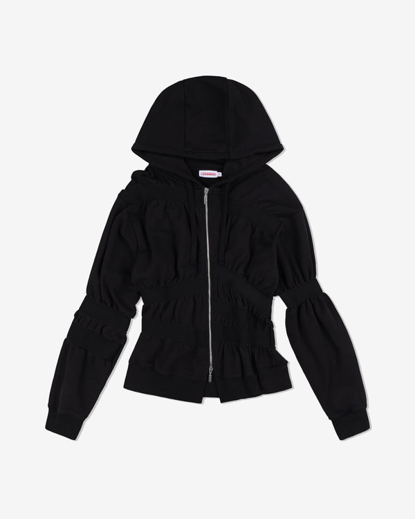 Charles Jeffrey - Men's Taped Up Hoodie - (Black)