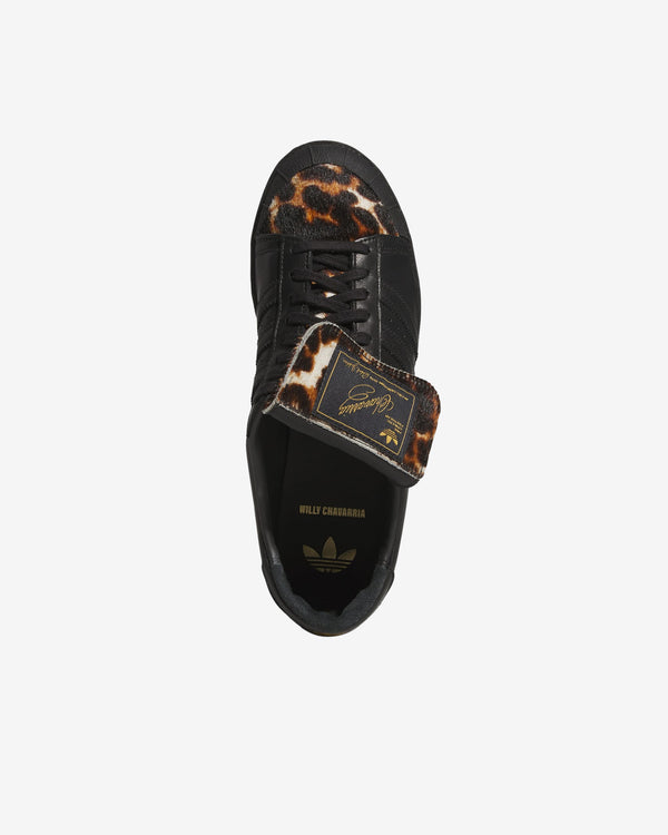 Adidas - Willy Chavarria Men's Jabbar Low Sneakers - (Black/Animal Print)