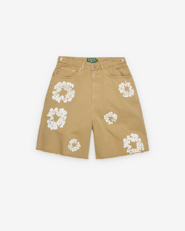 Denim Tears - Men's Chino Wreath Short - (Khaki)