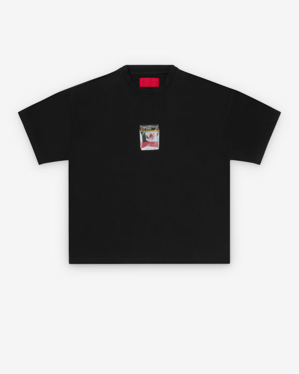 Fugazi - Men's Cig Box Tee - (Black)