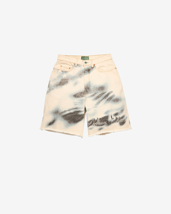Denim Tears - Men's Cloud Camo Shorts - (Tan/Blue)