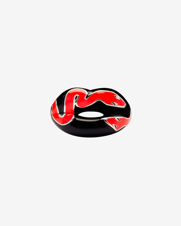Solange - Hotlips Ring - (Neon Coral Snake)