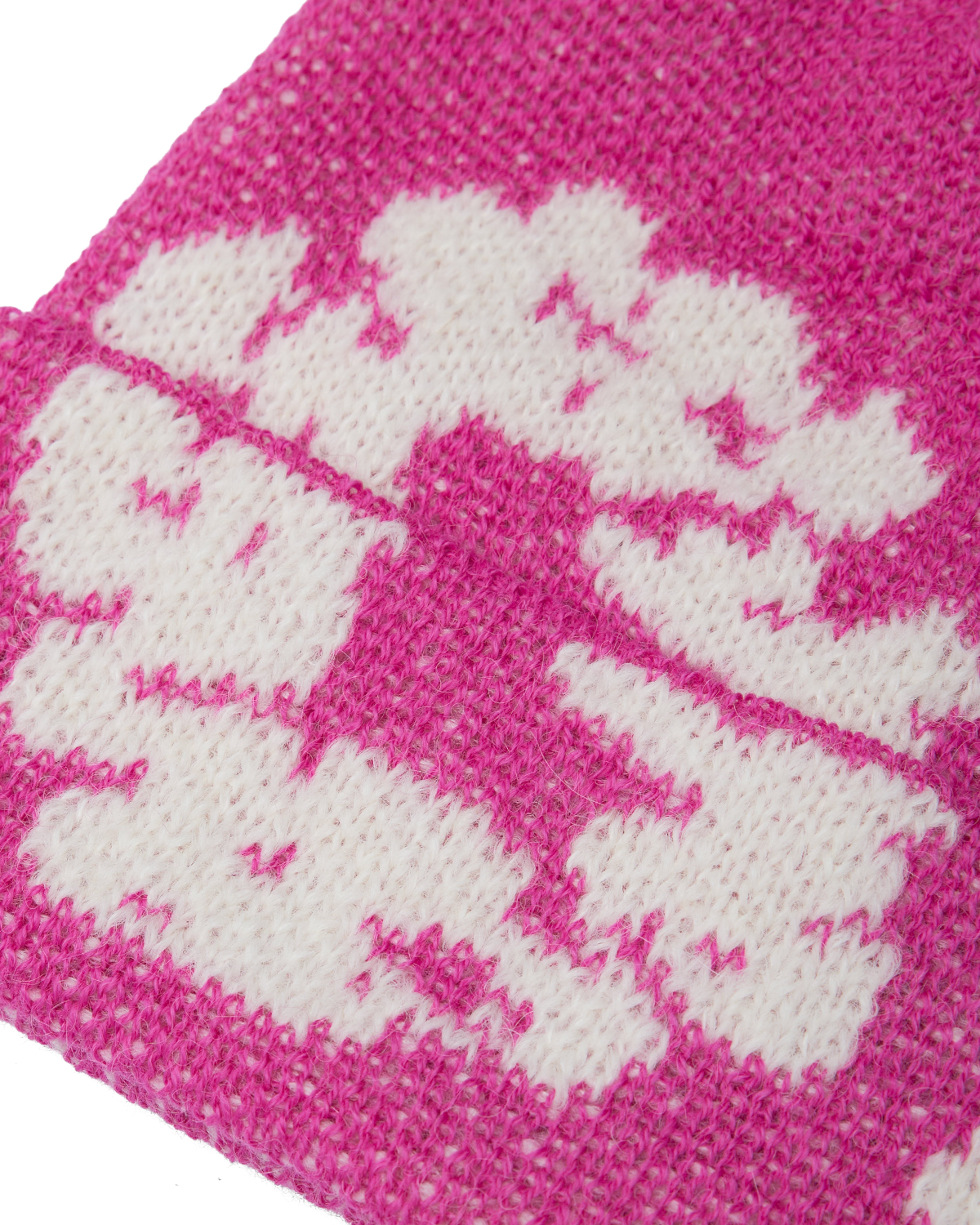 Denim Tears: Men's Cotton Wreath Beanie (Pink) | DSMNY E-SHOP Denim Tears: Men's Cotton Wreath Beanie (Pink) | DSMNY E-SHOP