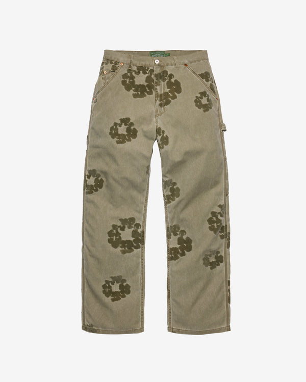 Denim Tears - Men's CW Flocked Carpenter Pant - (Green)