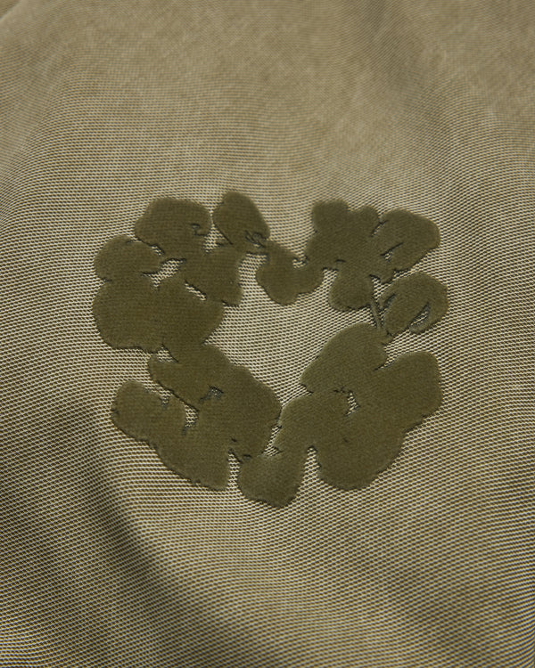 Denim Tears - Men's CW Flocked Zip Jacket - (Green)