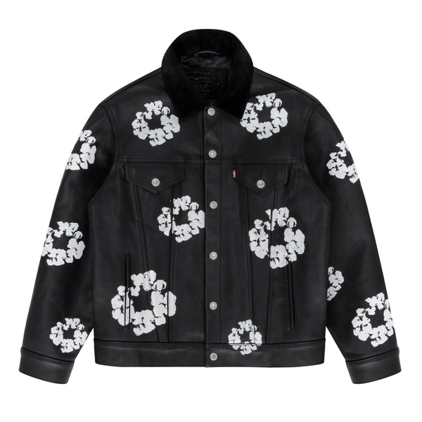 Denim Tears - Men's Leather Cotton Wreath Type-2 - (Black)