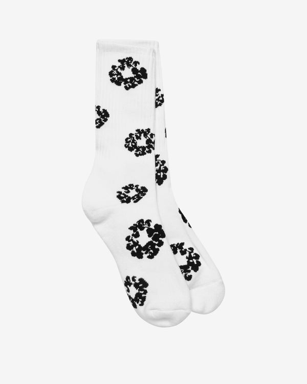 Denim Tears - Men's Cotton Wreath Socks - (White)
