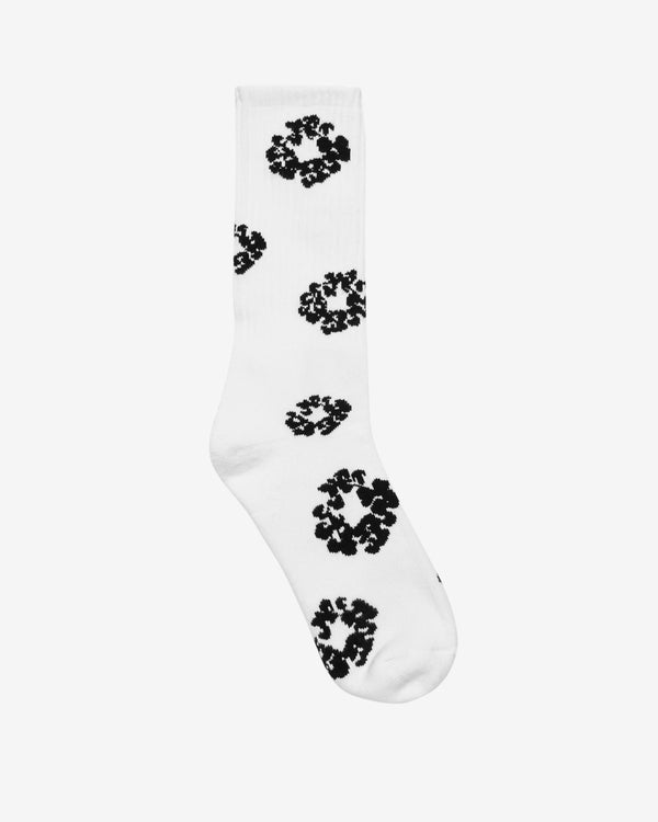 Denim Tears - Men's Cotton Wreath Socks - (White)
