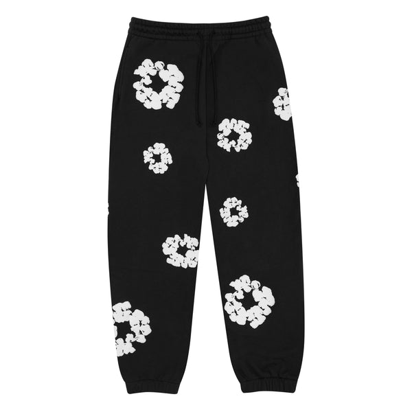 Denim Tears - The Cotton Wreath Sweatpant - (Black)