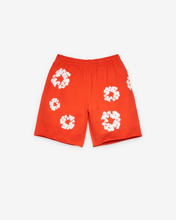 Denim Tears - Men's Cotton Wreath Sweatshort - (Orange)