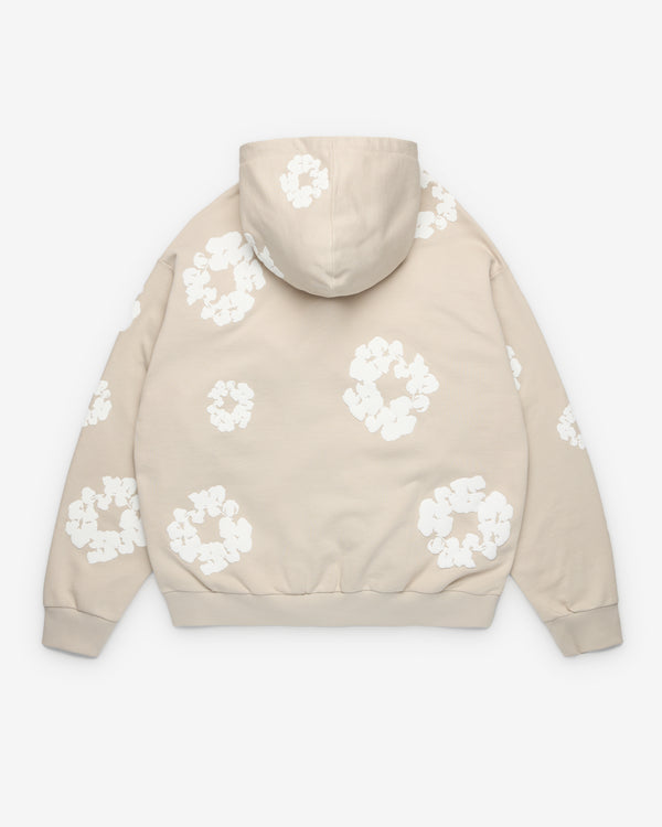 Denim Tears - Men's Cotton Wreath Zip Hoodie - (Grey)