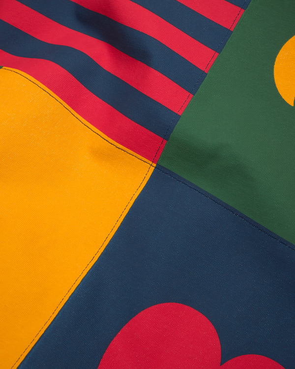 Denim Tears - Men's Crest Patchwork Tee - (Multi)