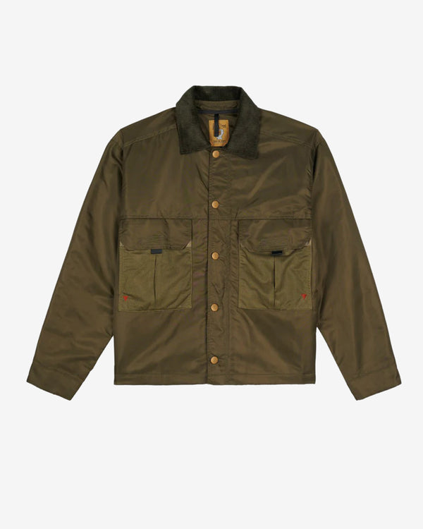 Brain Dead - Men's Cropped Chore Jacket - (Green)