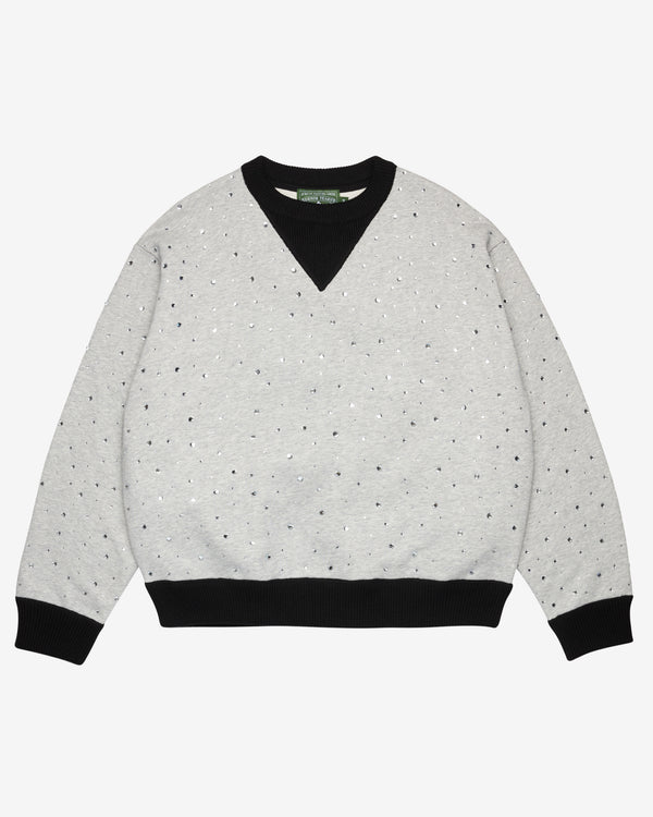 Denim Tears - Men's Crystal Crewneck Knit Sweater - (Black)