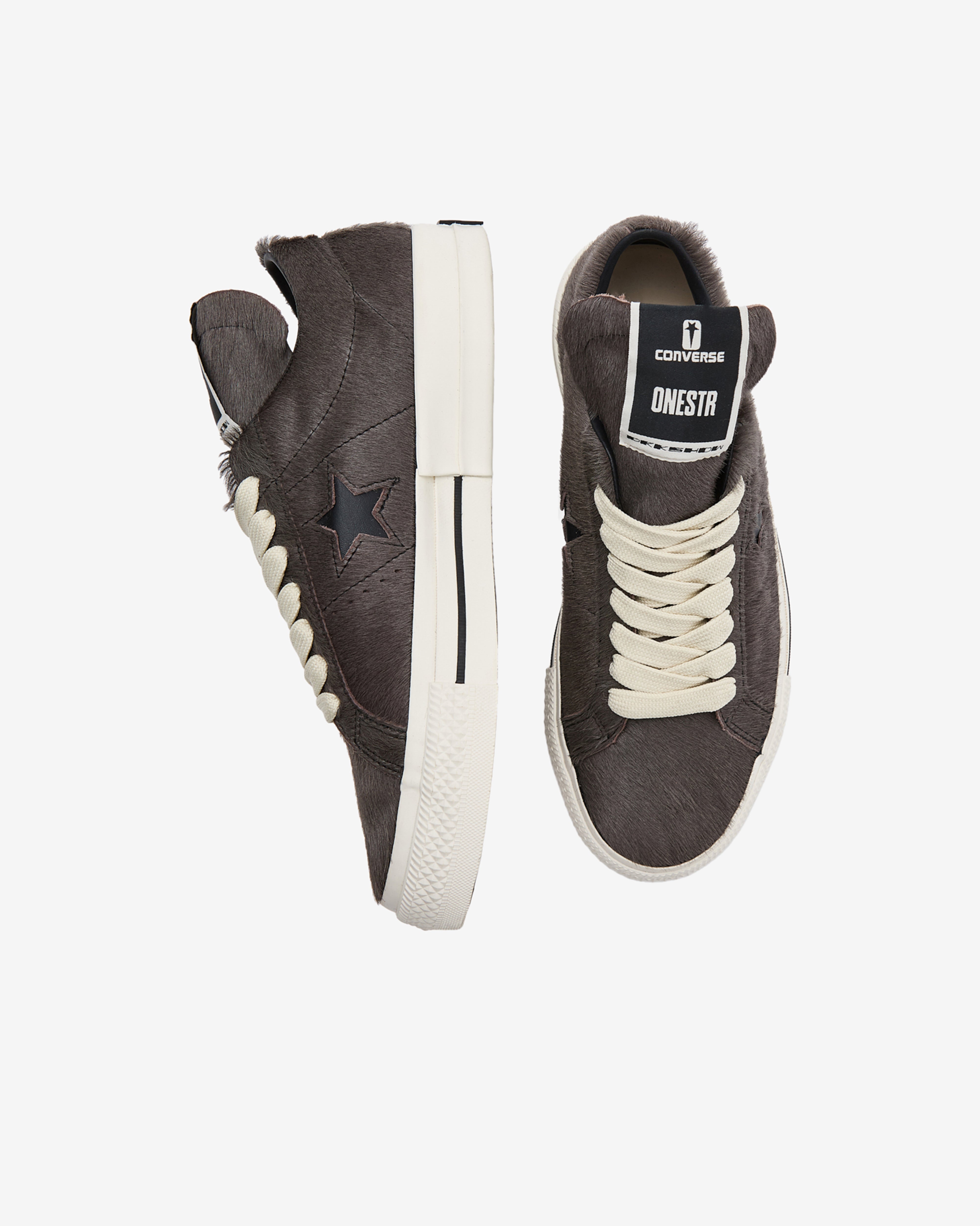 Rick Owens: Men's Converse X DRKSHDW Onestr (Dark Dust/Black