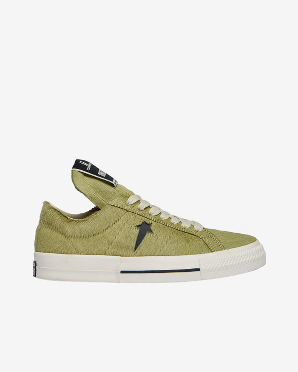 Rick Owens - Men's Converse X DRKSHDW Onestr - (Acid/Black)