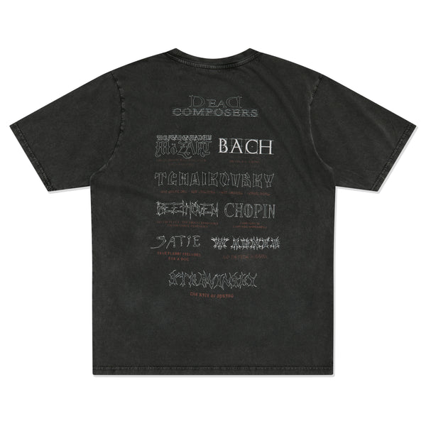 Deathmask Merchandise - Dead Composers T-Shirt - (Washed Black)
