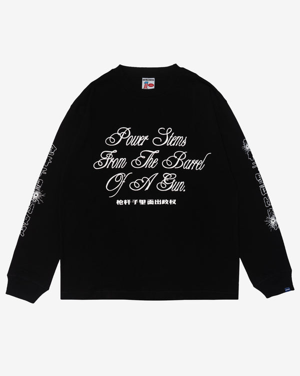 Deva States - Men's Defunct Long Sleeve Tee - (Black)