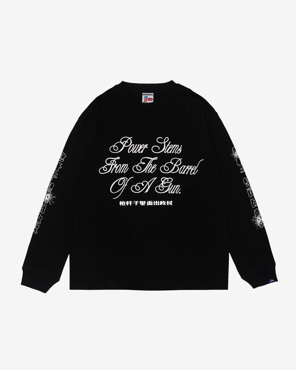 Deva States - Men's Defunct Long Sleeve Tee - (Black)