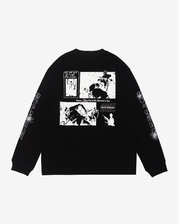 Deva States - Men's Defunct Long Sleeve Tee - (Black)