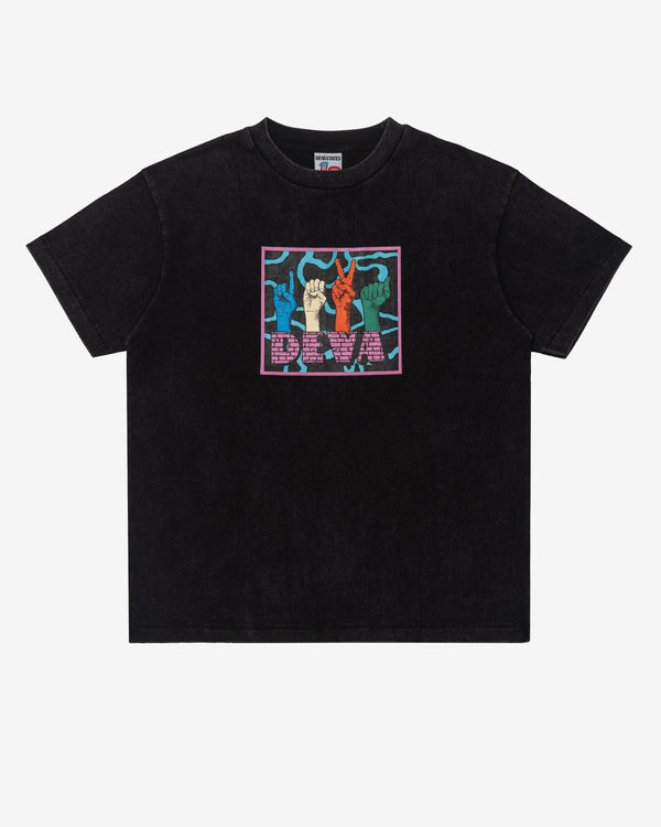 Deva States - Men's Dash Tee - (Washed Black)