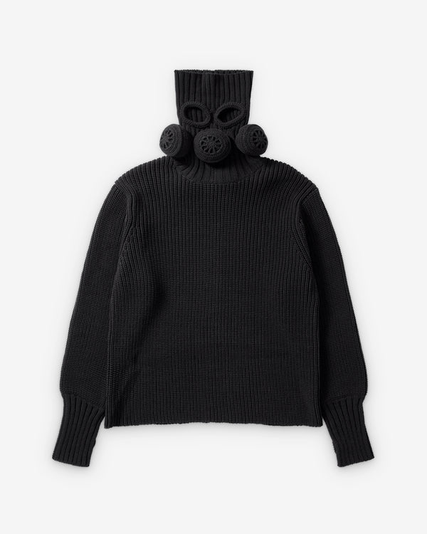 Doublet - Men's Gas Mask Turtleneck - (Black)