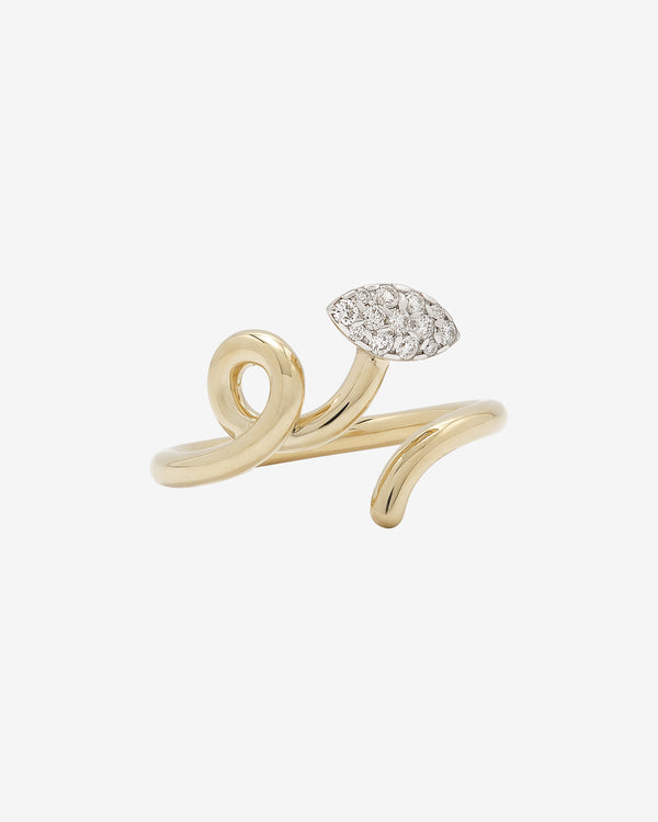 Bea Bongiasca - Women's Baby Vine Ring - (Yellow Gold)