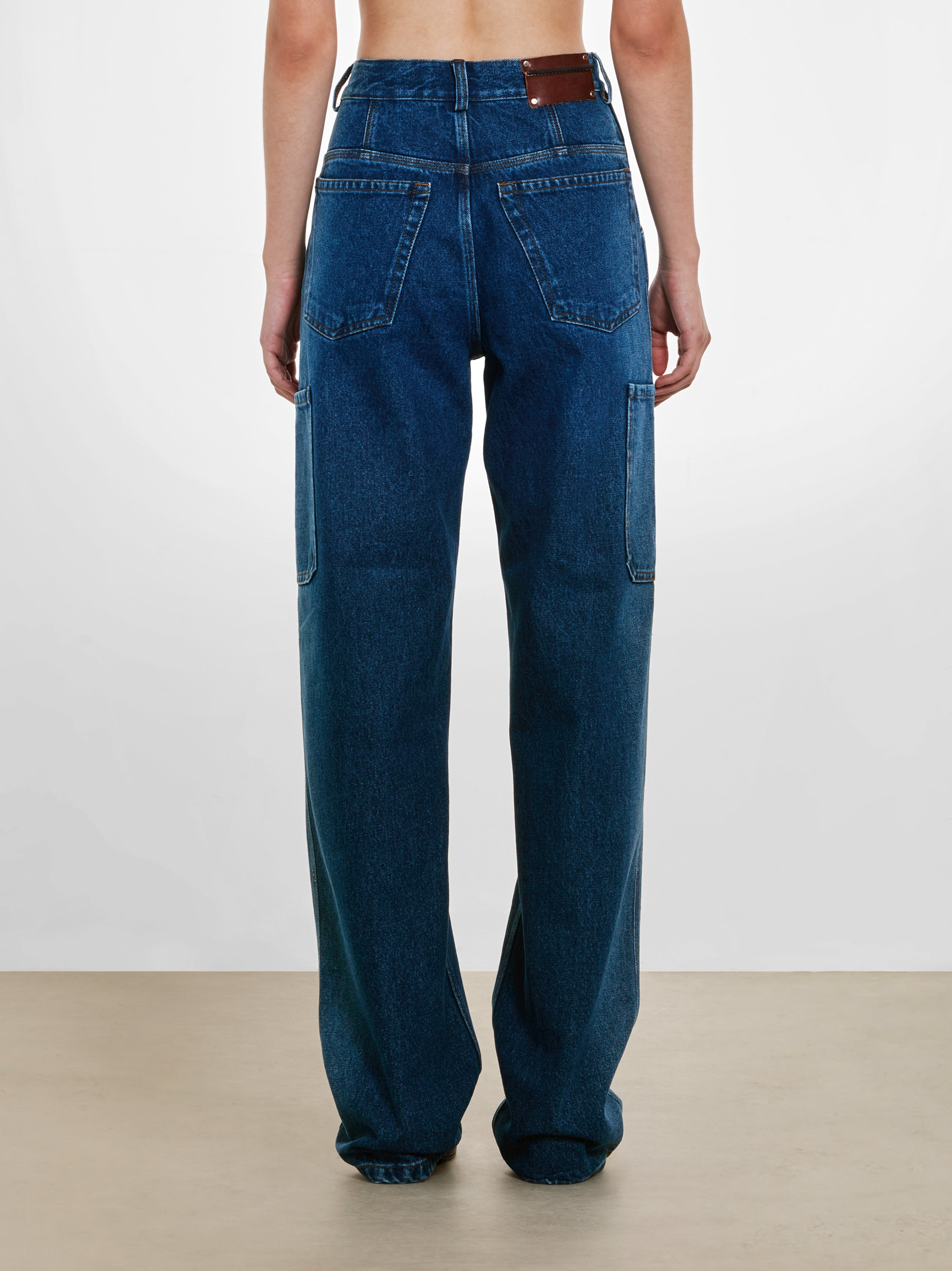 Dries Van Noten - Women’s Indigo Faded Jeans - (Indigo)