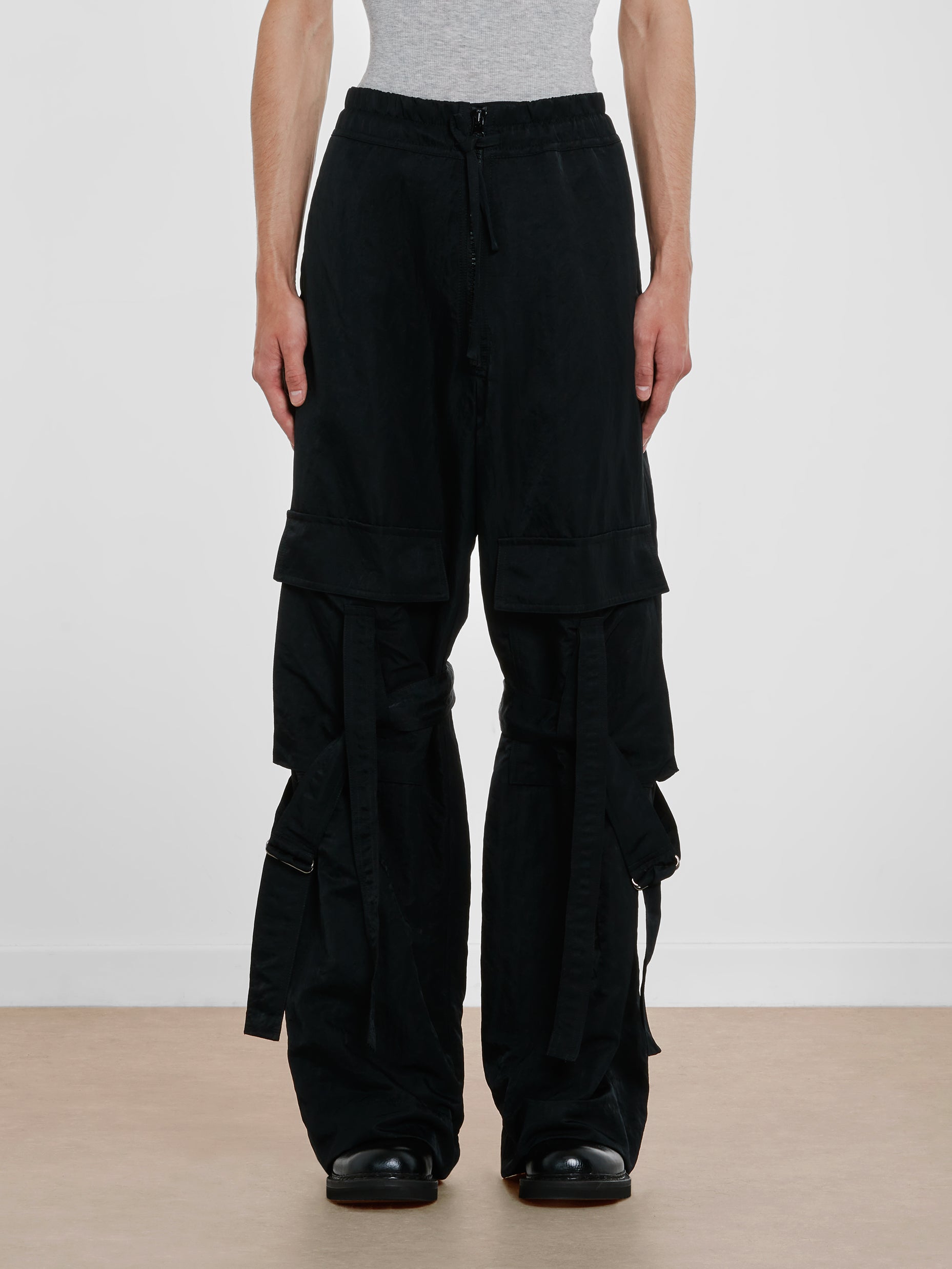 Dries Van Noten - Men's Adjustable Cargo Trouser - (Black)