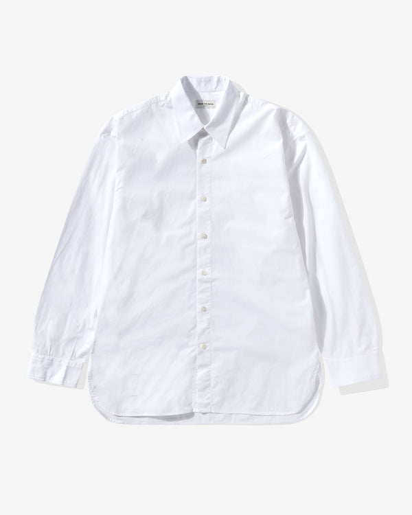 Dries Van Noten - Men's Button Up Poplin Shirt - (White)
