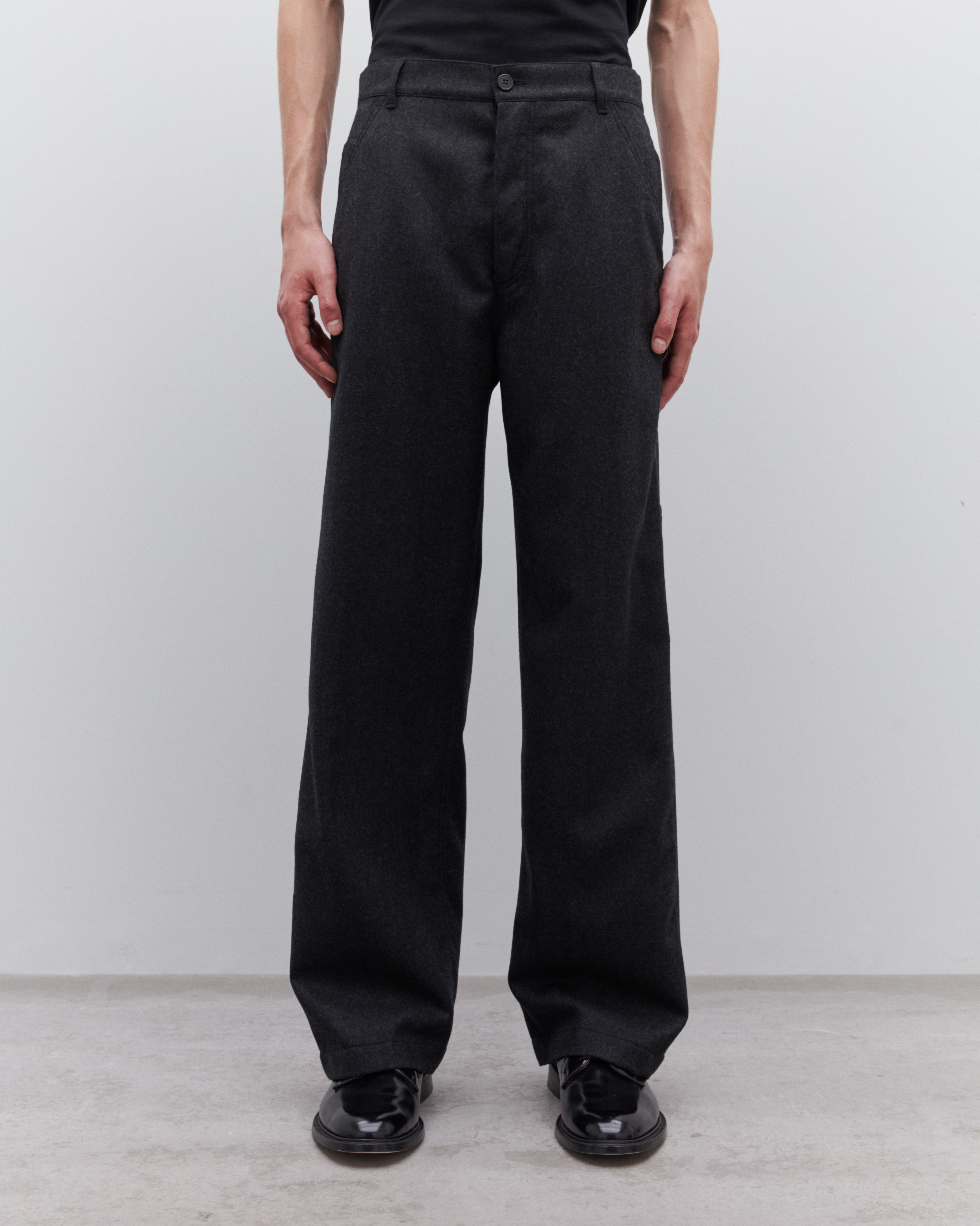 Dries Van Noten - Men's Pickerby Pants - (Anthracite)