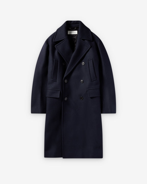 Dries Van Noten - Men's Rascott Coat - (Navy)