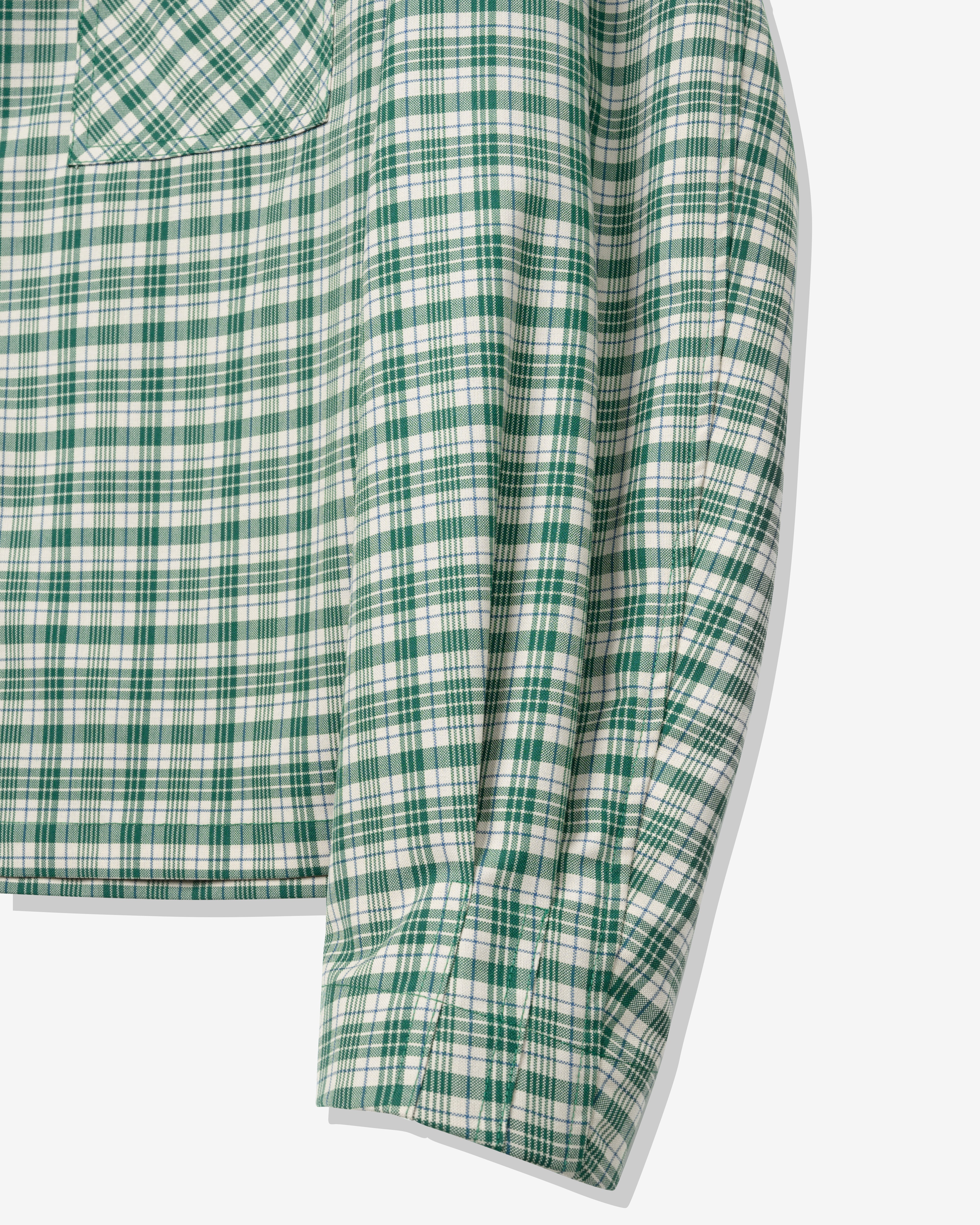 Pet Tree Kor: Men's Electra Shirt (Green Check) | DSMNY E-SHOP
